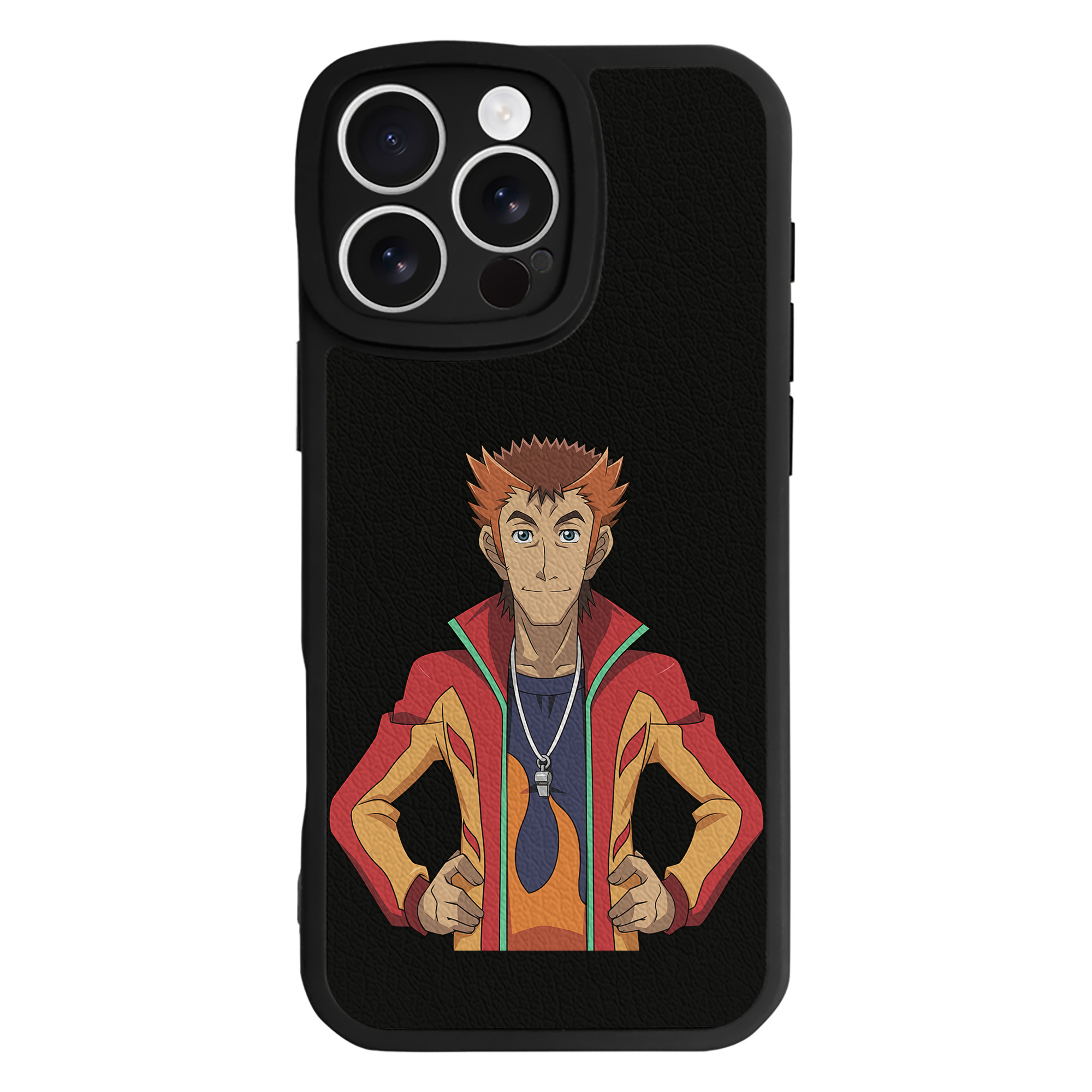 遊☆戯☆王 Yu-Gi-Oh! 【iPhone 16シリーズ対応】シリコンスマホケース（レザー調） 材質：シリコン